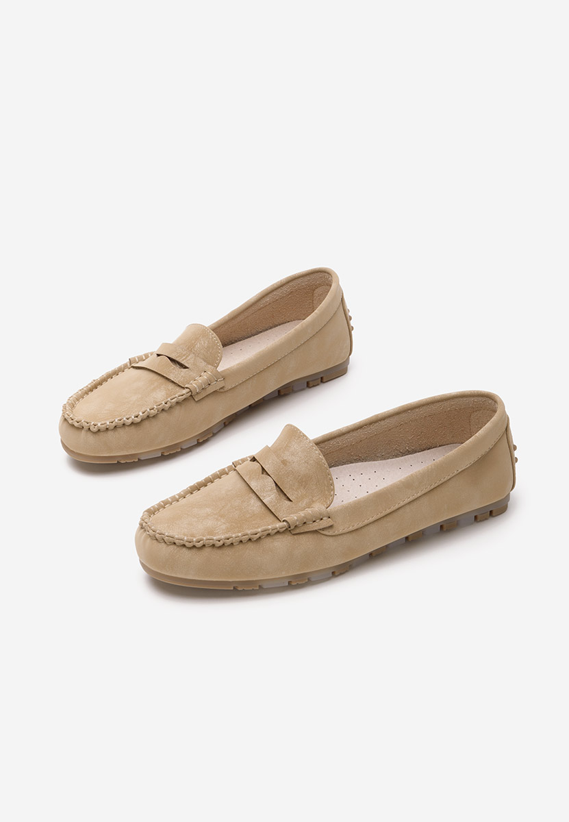 Mocasini dama Luminia V3 kaki