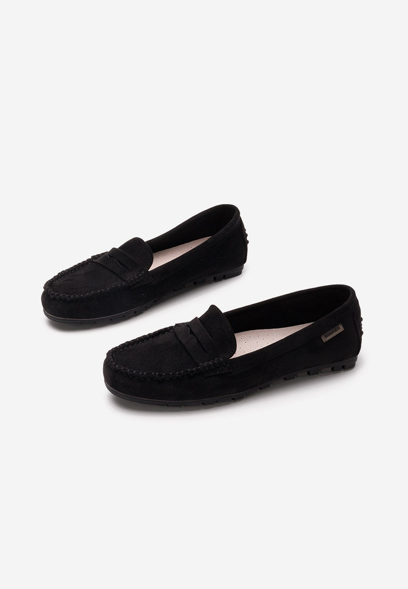 Mocasini dama Luminia V2 negri