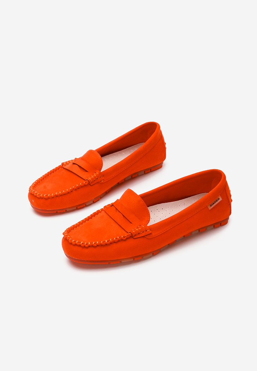 Mocasini dama Luminia V2 portocalii