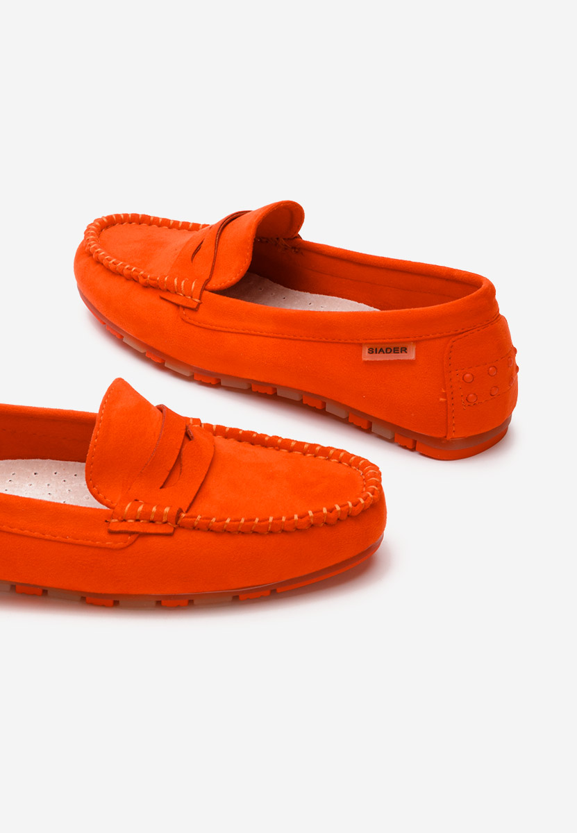 Mocasini dama Luminia V2 portocalii