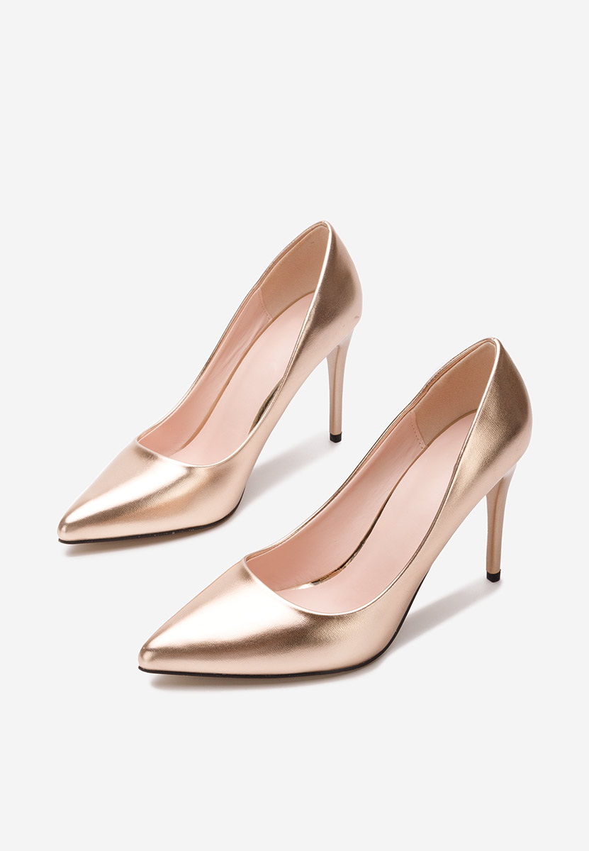 Pantofi stiletto Donia V2 champagne