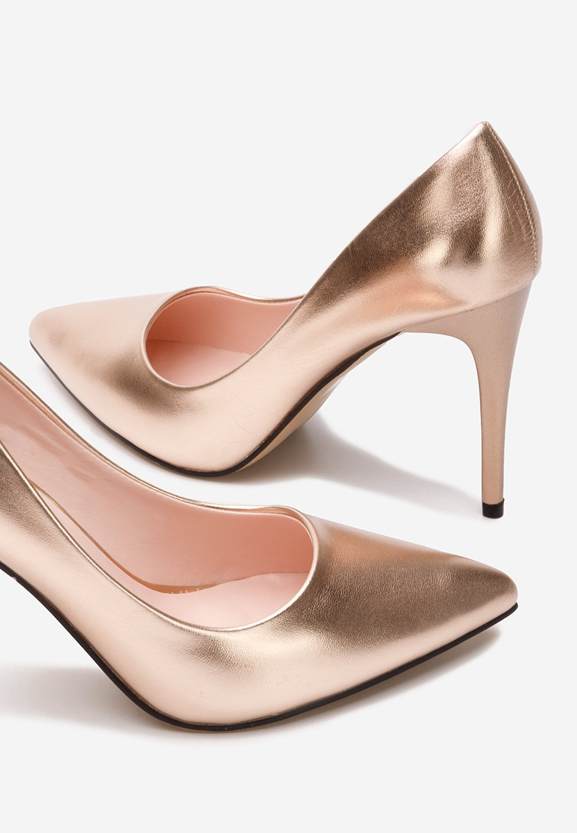 Pantofi stiletto Donia V2 champagne
