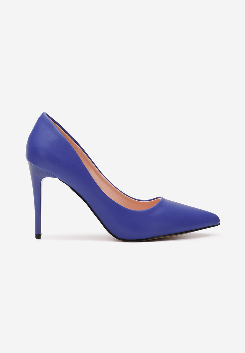 Pantofi stiletto Donia V2 albastri