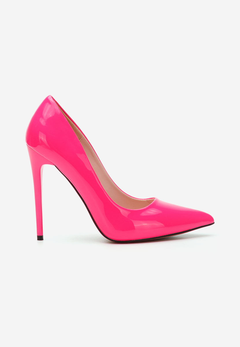 Pantofi stiletto lacuiti Antella B fucsia