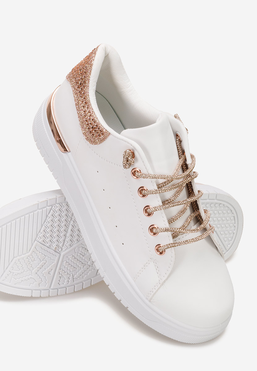 Sneakers dama Livateia V2 albi