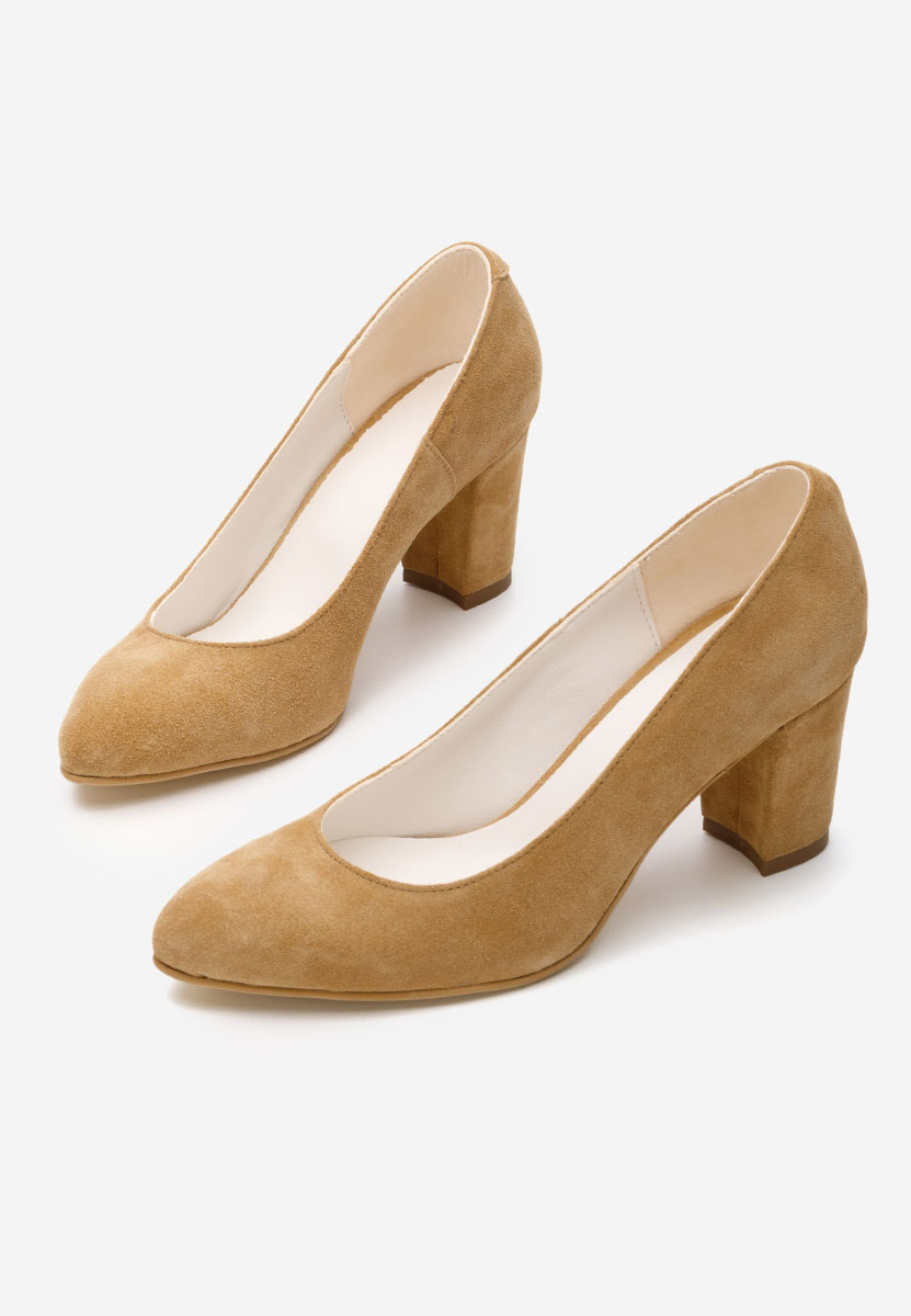 Pantofi dama piele Sienna camel