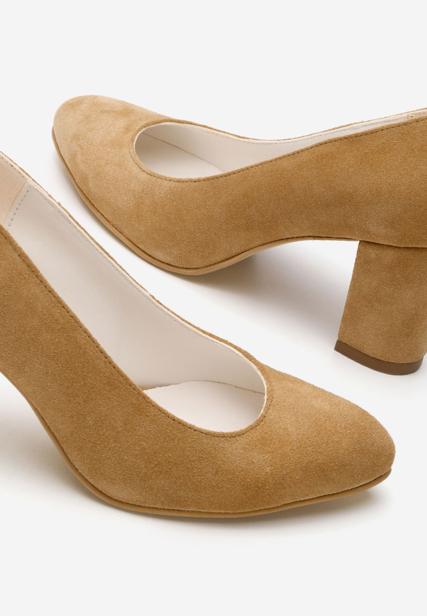 Pantofi dama piele Sienna camel