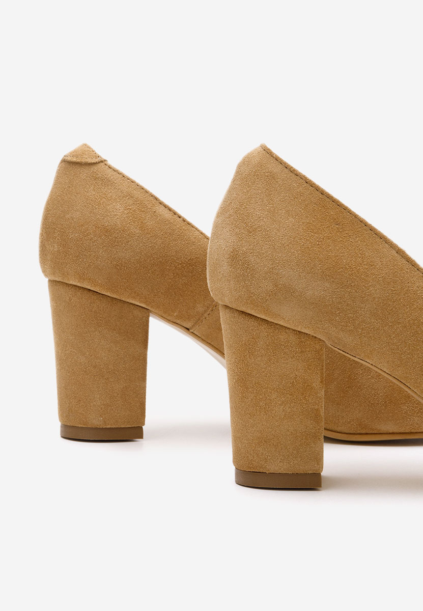 Pantofi dama piele Sienna camel