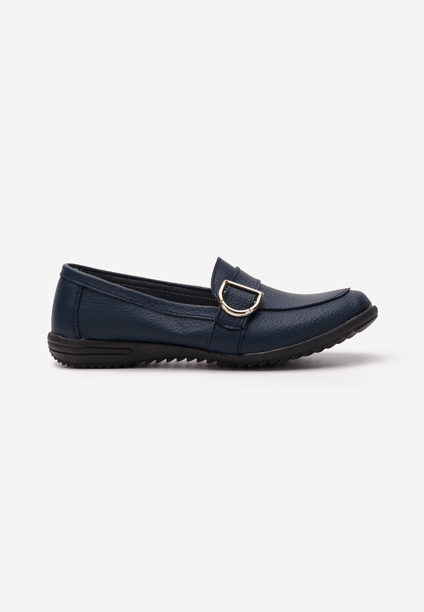 Mocasini dama piele Haruka navy