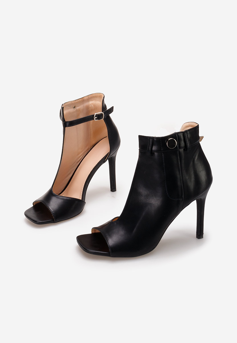 Botine de vara Verity negre