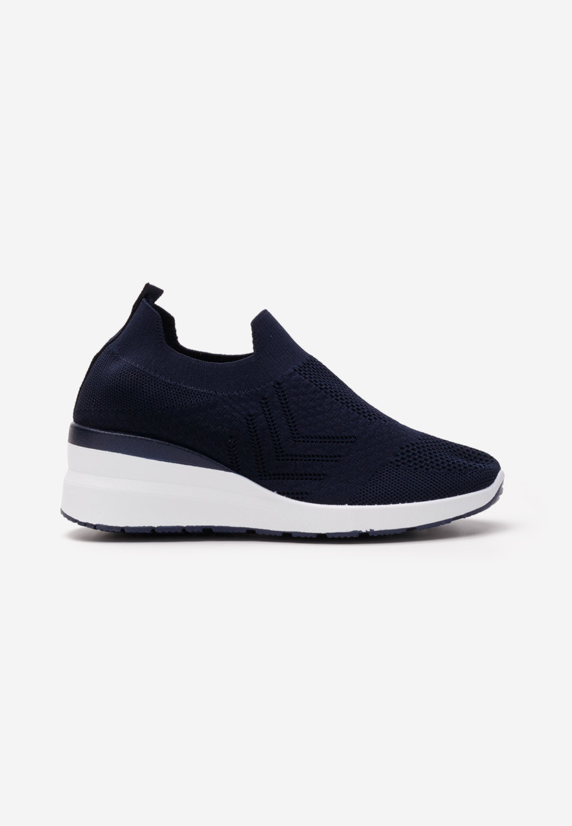 Sneakers cu platforma Boka navy