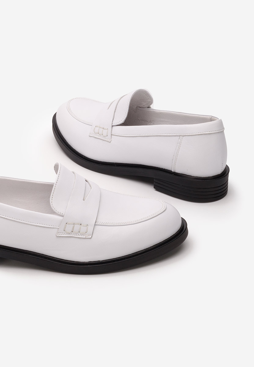 Loafers dama Zalaya albi