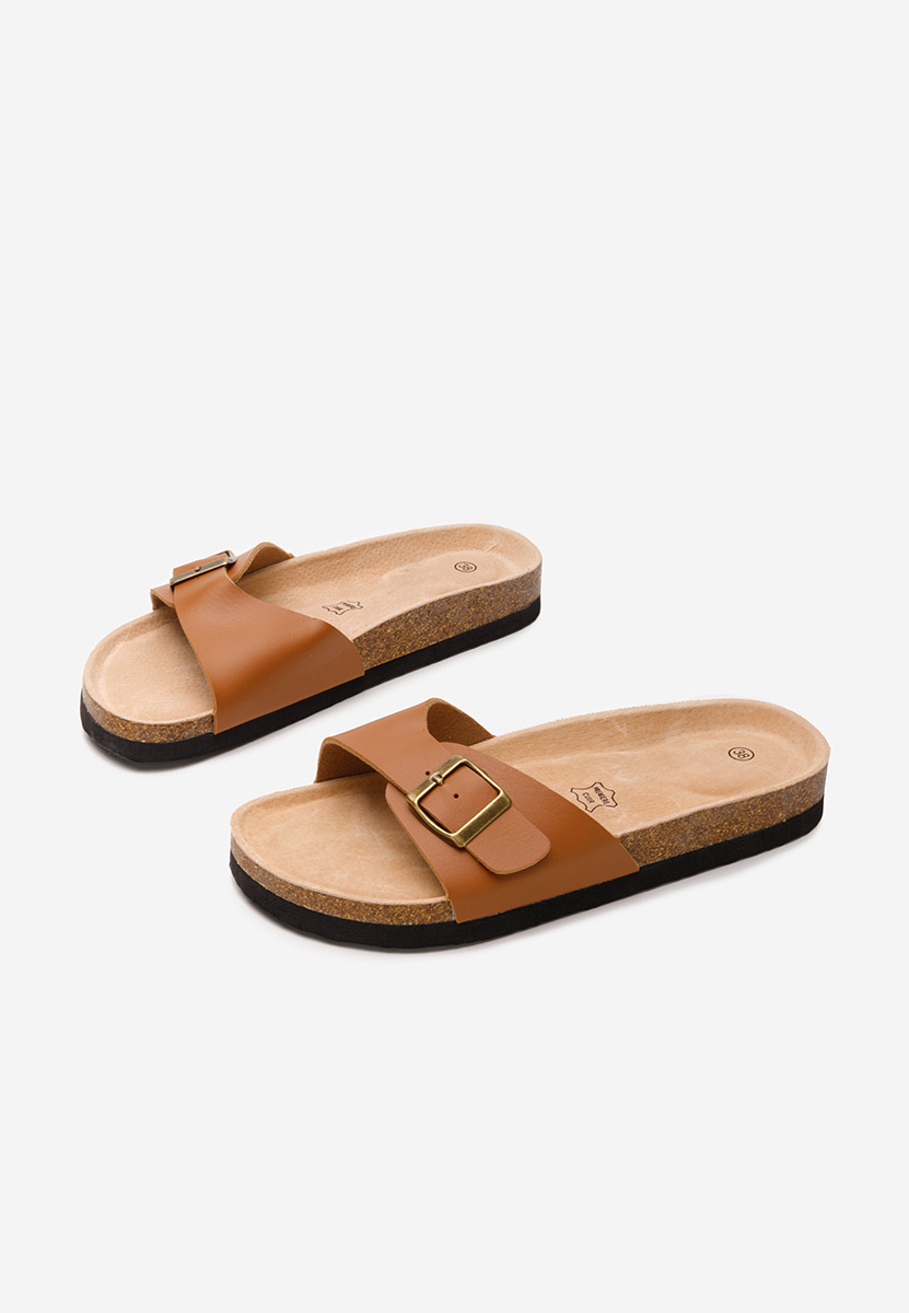 Papuci dama Alovera V2 camel