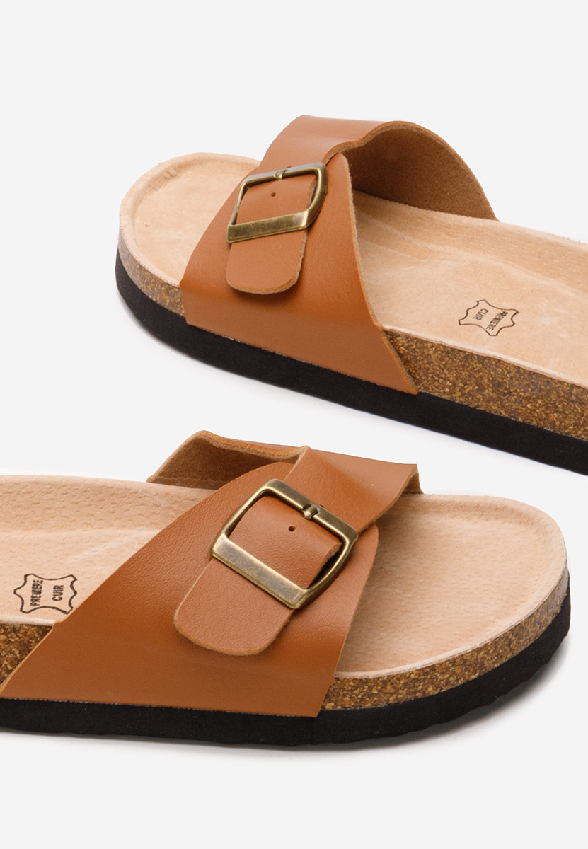 Papuci dama Alovera V2 camel