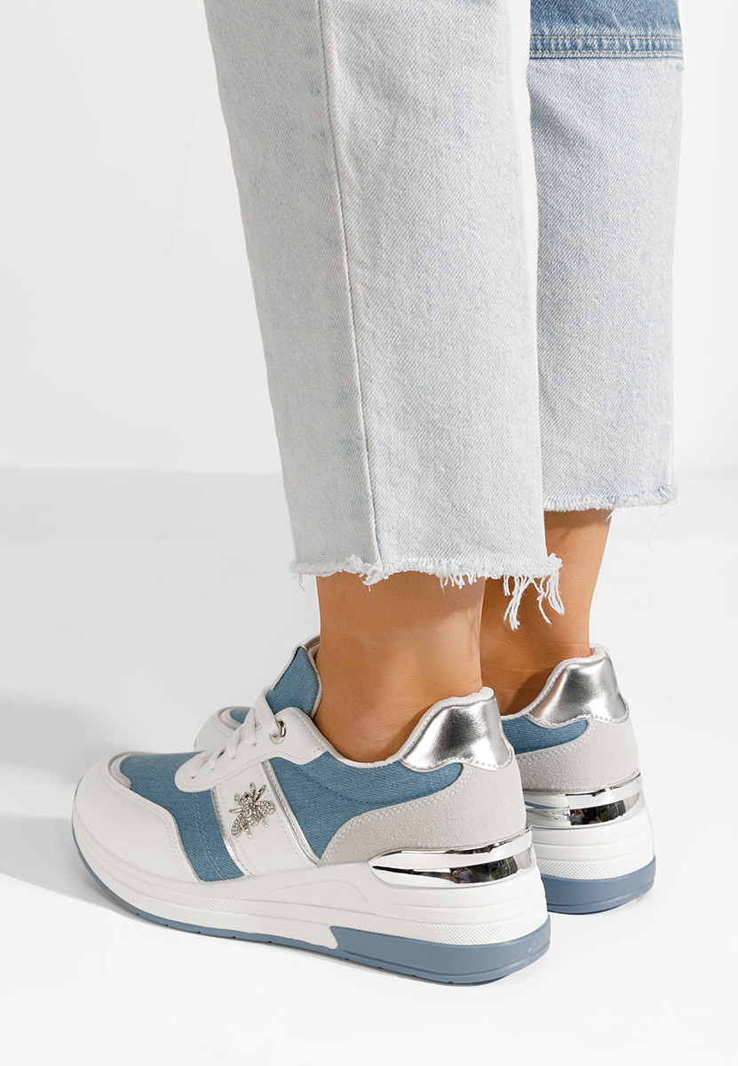Sneakers cu platforma Gisela bleu