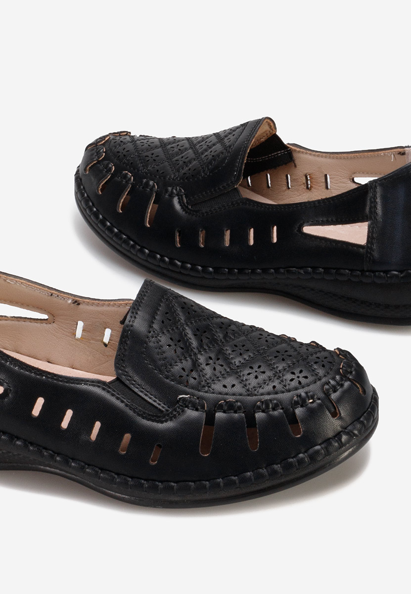 Espadrile dama Gordonia negre