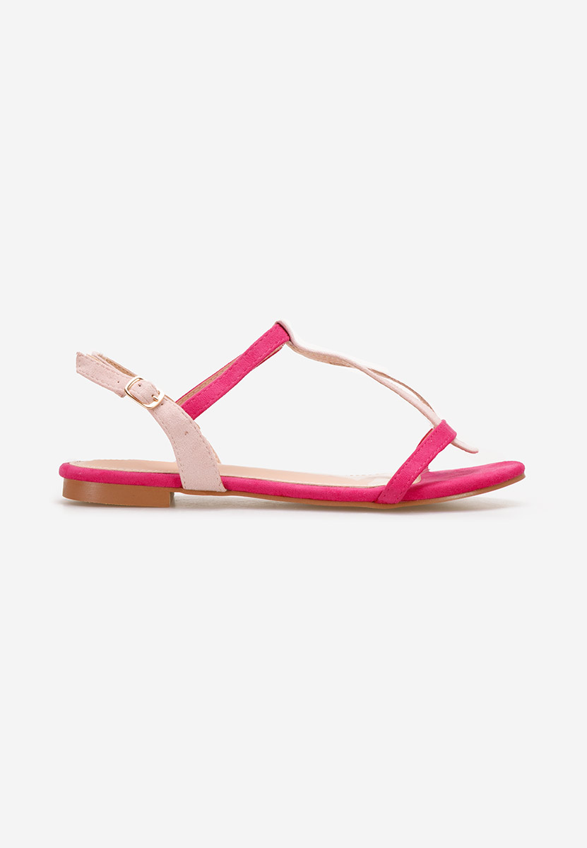 Sandale fara toc Farina fucsia
