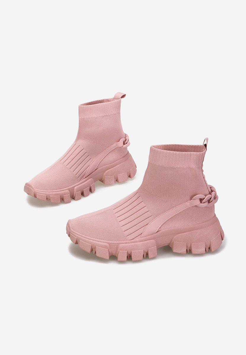 Sneakers tip soseta roz Milo