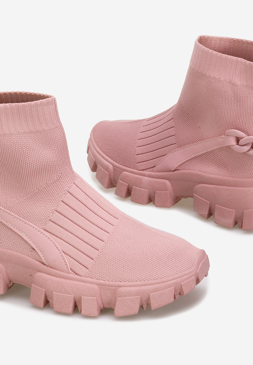 Sneakers tip soseta roz Milo