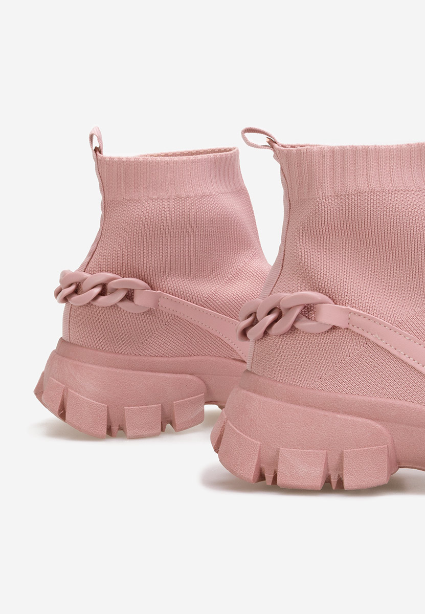 Sneakers tip soseta roz Milo