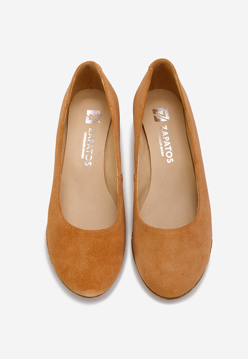 Pantofi cu platforma Sonia camel