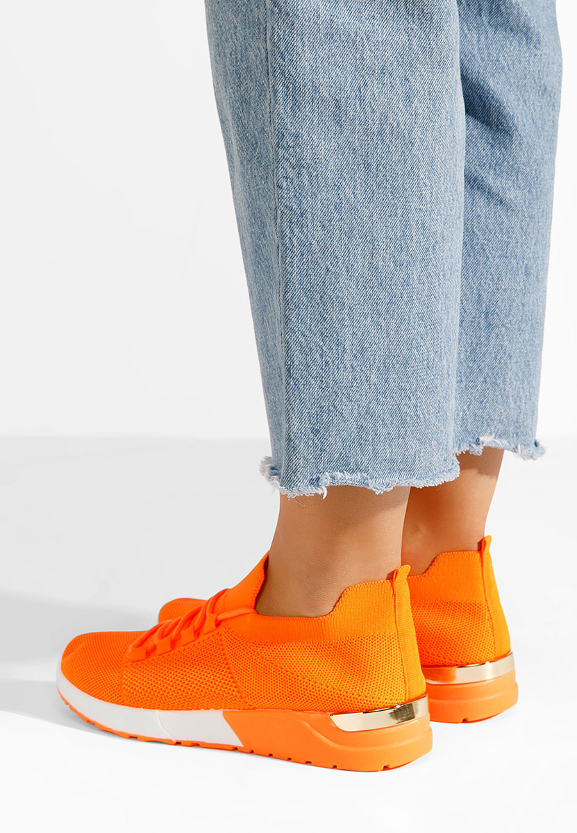 Sneakers dama Bushra V2 portocalii