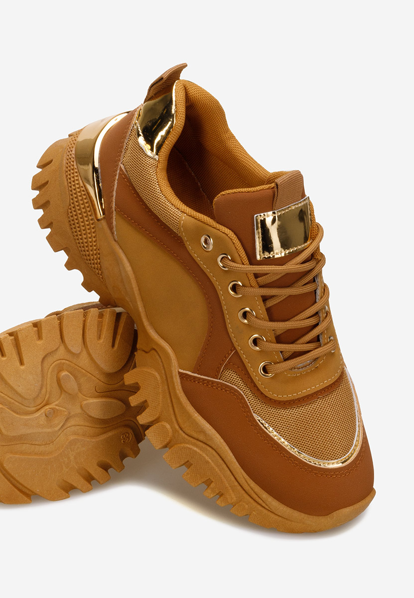 Sneakers dama Letania camel