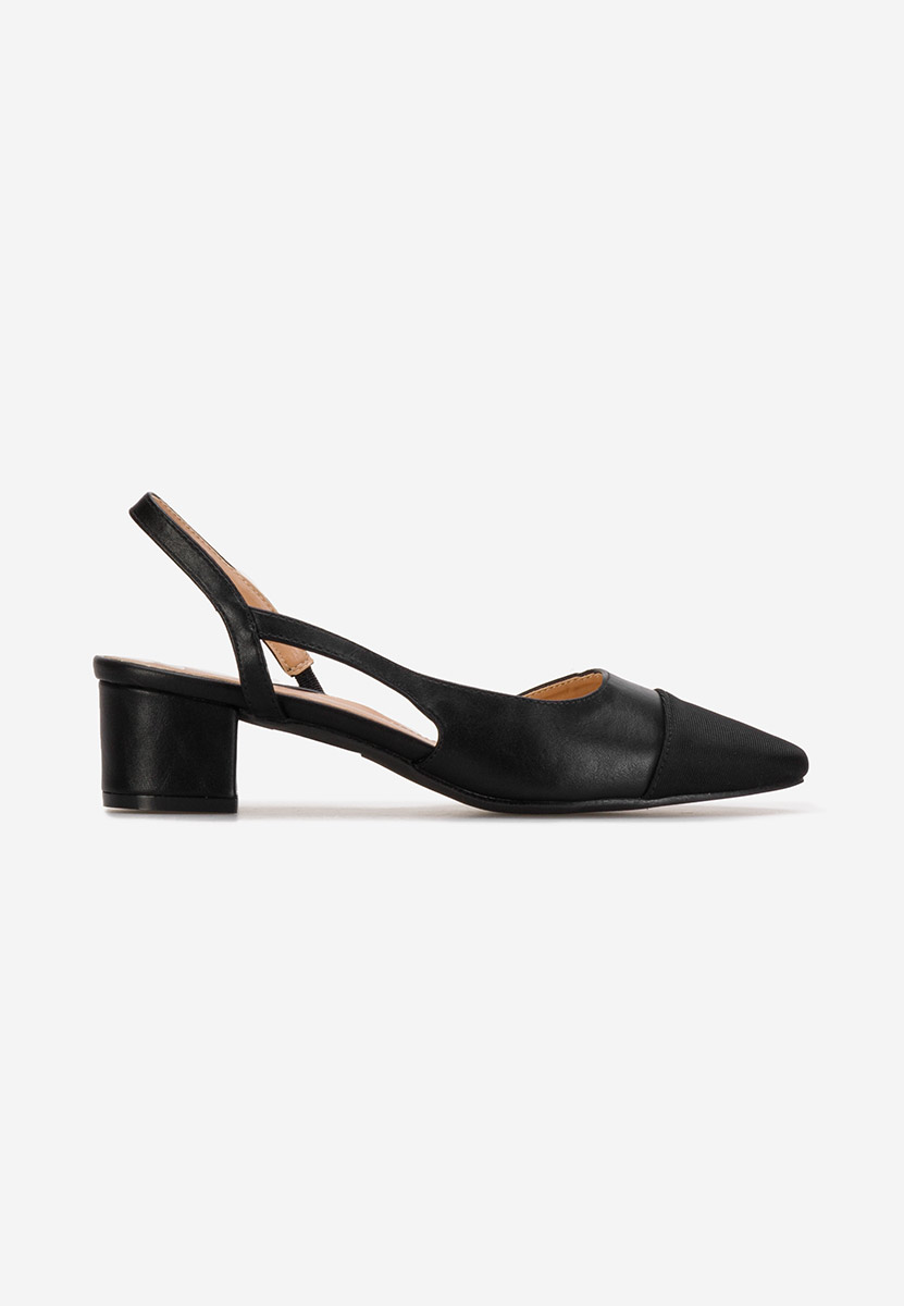 Pantofi slingback Varese negri