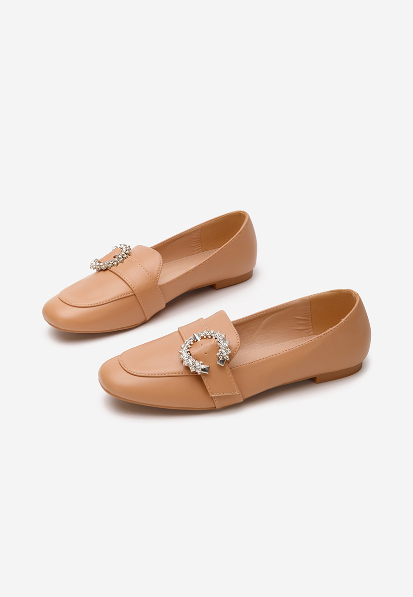 Mocasini dama eleganti Madalena camel