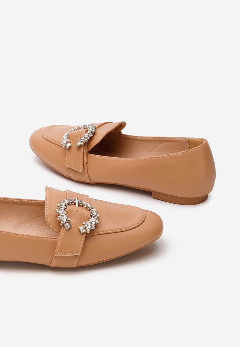 Mocasini dama eleganti Madalena camel