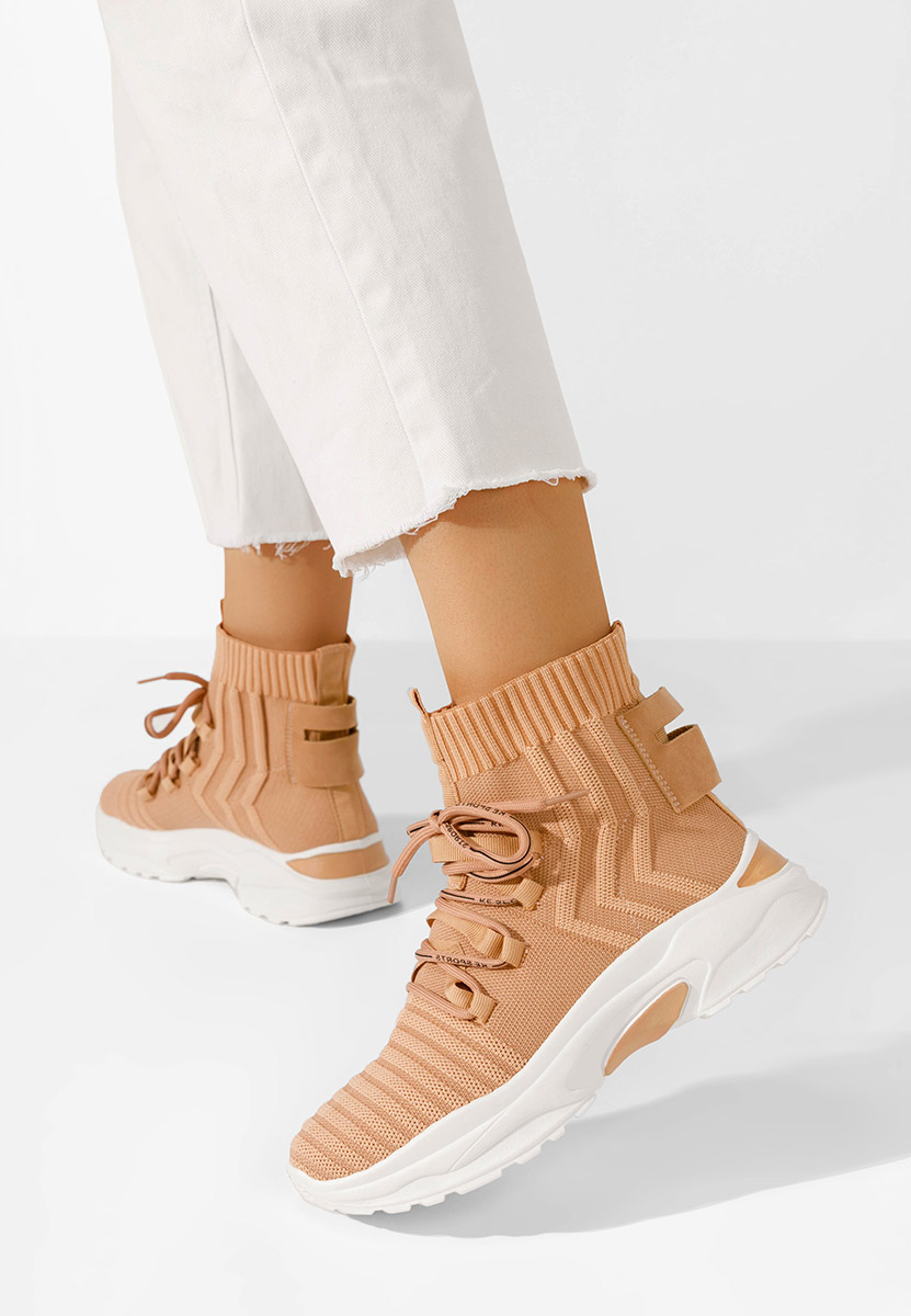 Sneakers High-Top kaki Karrie