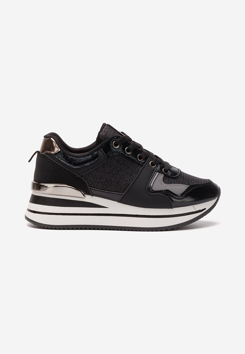 Sneakers cu platformă Daisie negri
