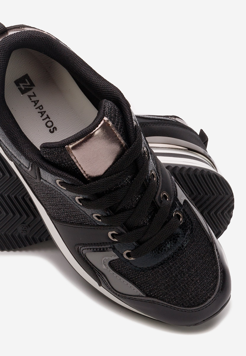 Sneakers cu platformă Daisie negri