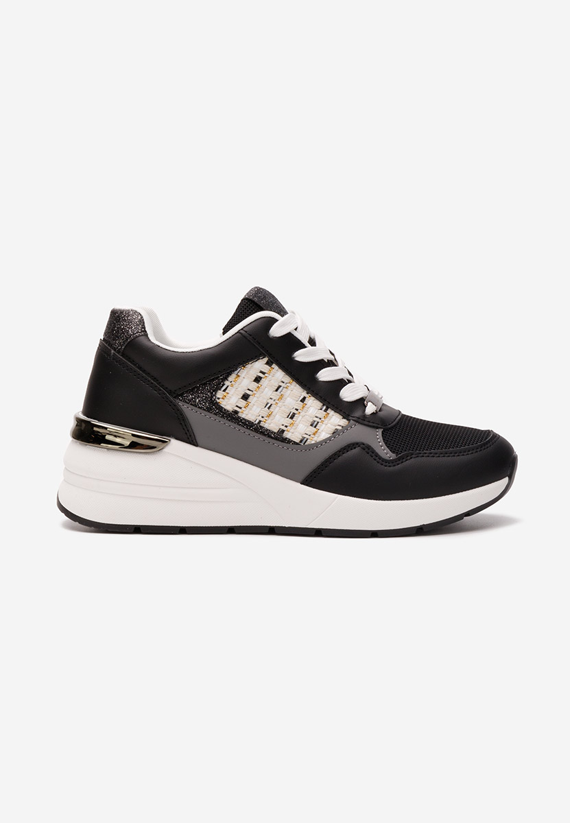 Sneakers cu platforma Brynda negri
