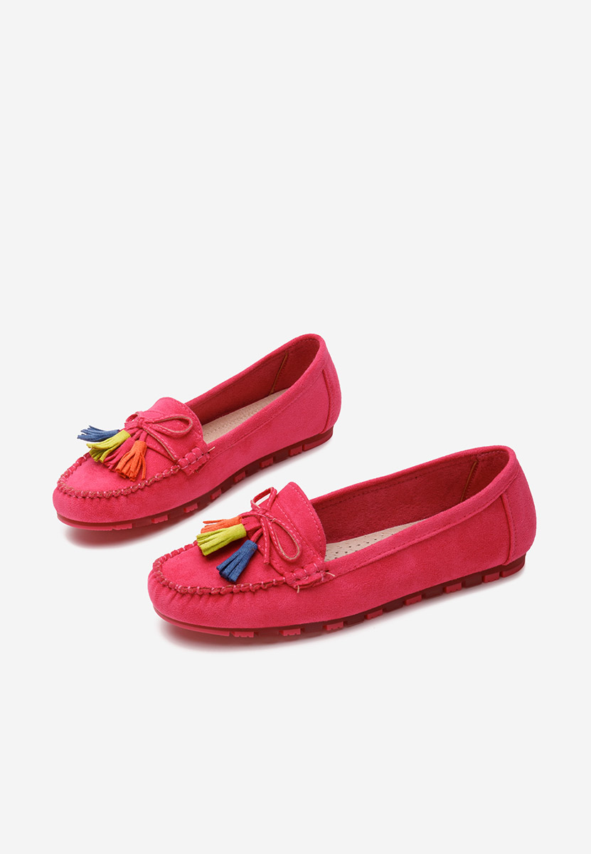 Mocasini dama Prestia fucsia