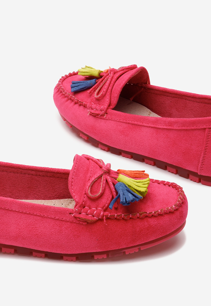 Mocasini dama Prestia fucsia