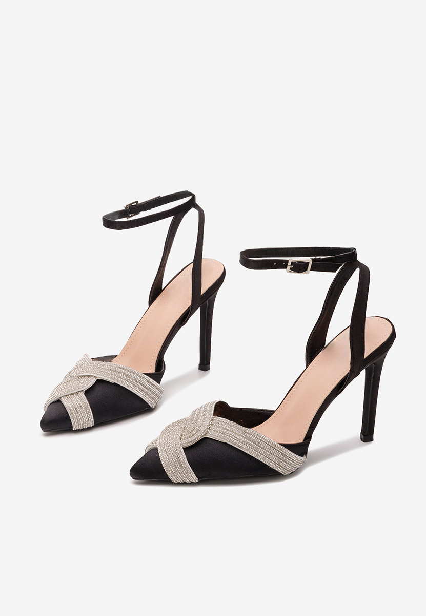 Pantofi stiletto eleganti Anniela negri