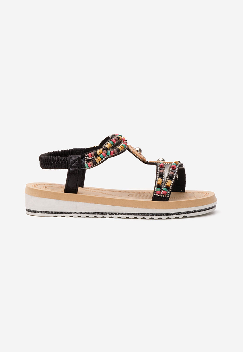 Sandale fete Beila negre