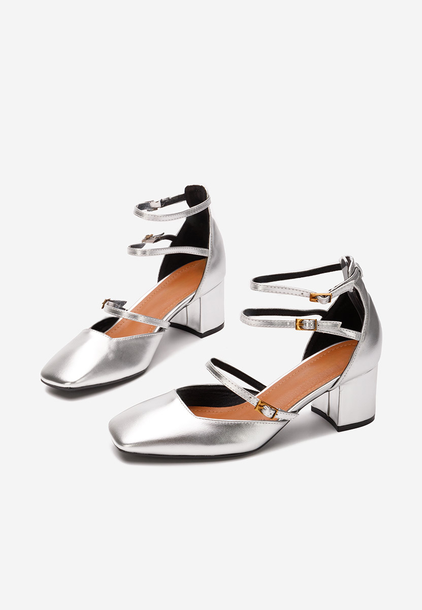 Pantofi cu toc gros Demara V2