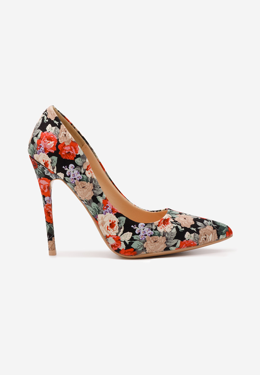 Pantofi stiletto Elishia multicolori