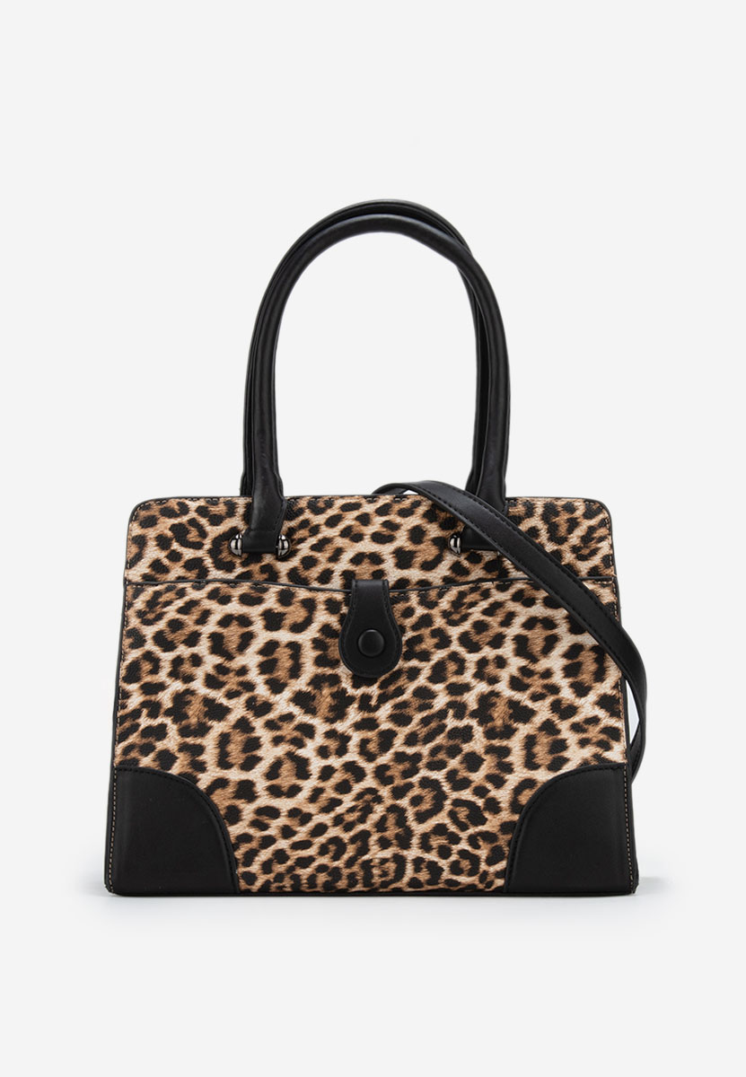 Geanta de umar Adelicia leopard