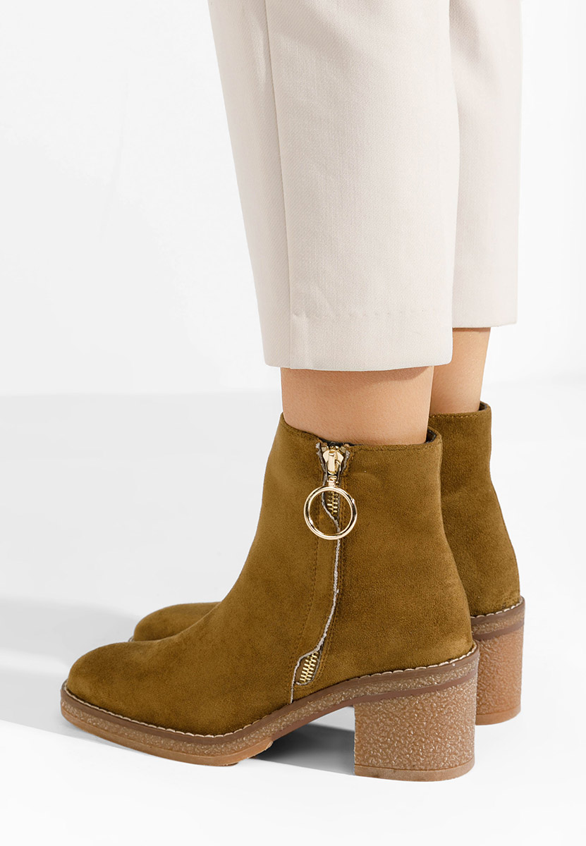 Botine de toamna Adisha camel