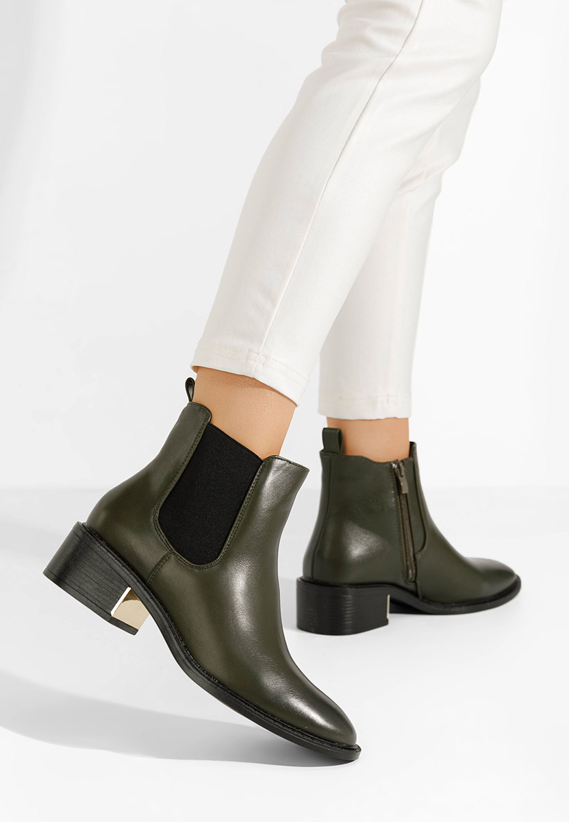 Botine de toamna Alazia verzi