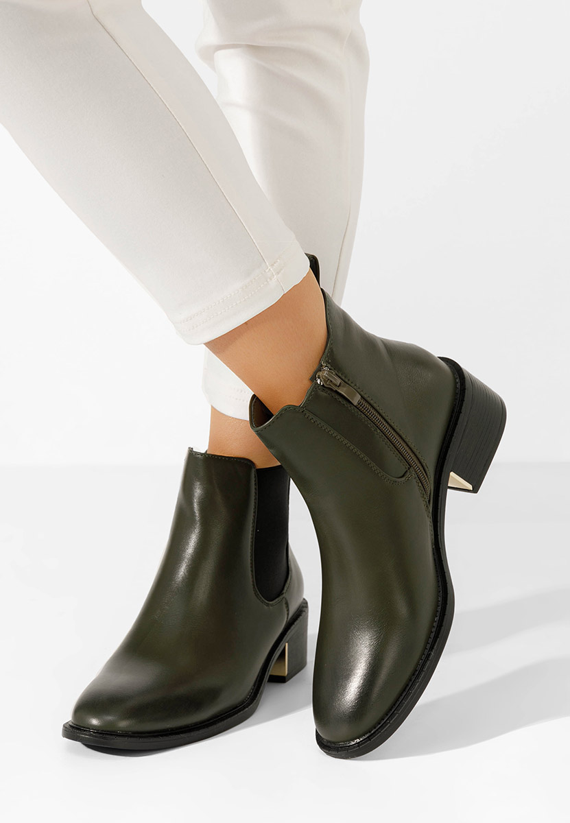 Botine de toamna Alazia verzi