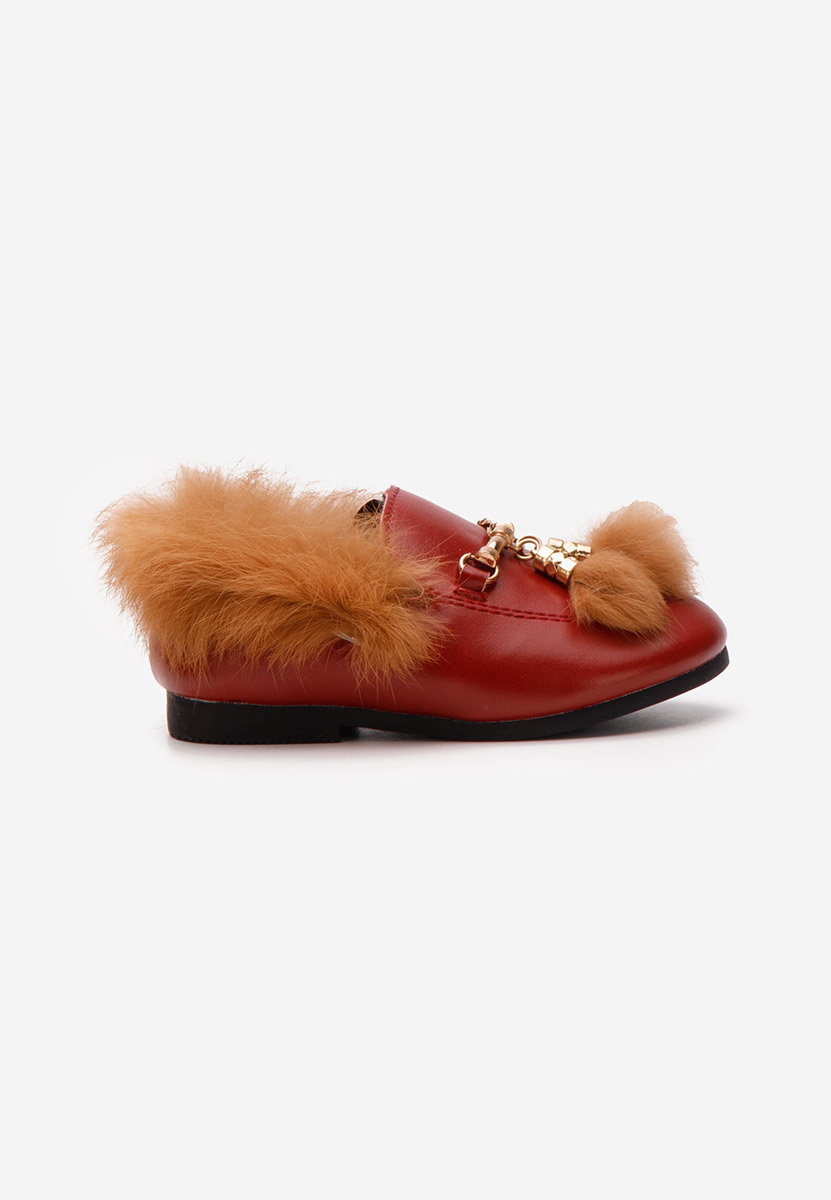 Mocasini fete Emerly rosii