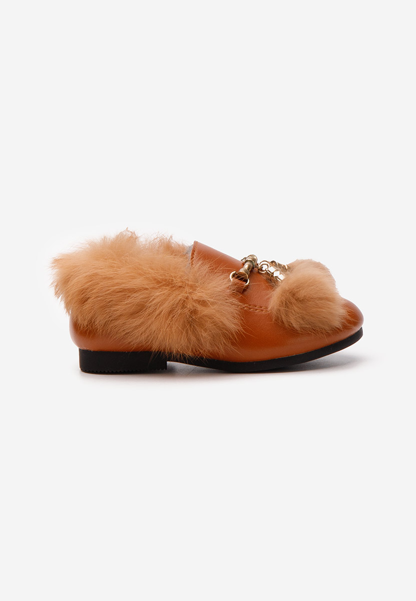 Mocasini fete Emerly maro