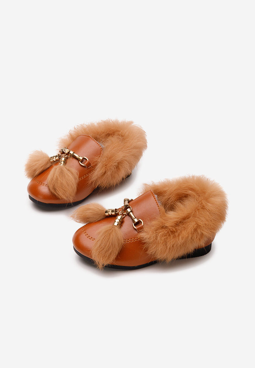 Mocasini fete Emerly maro