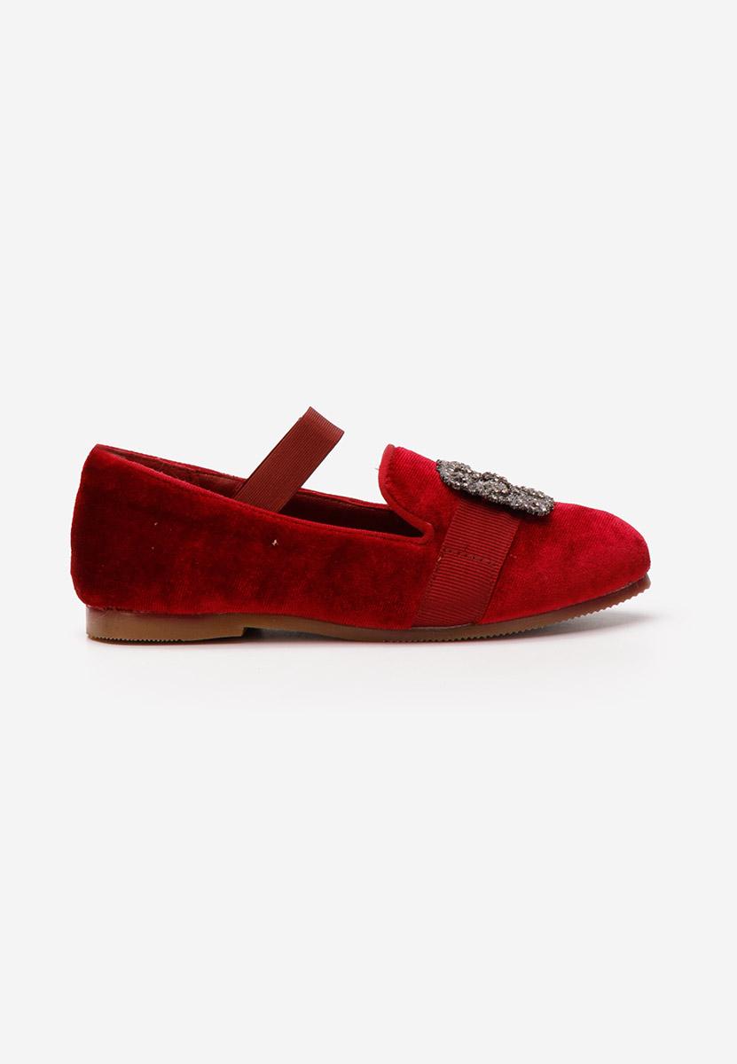 Pantofi fete Analina rosii