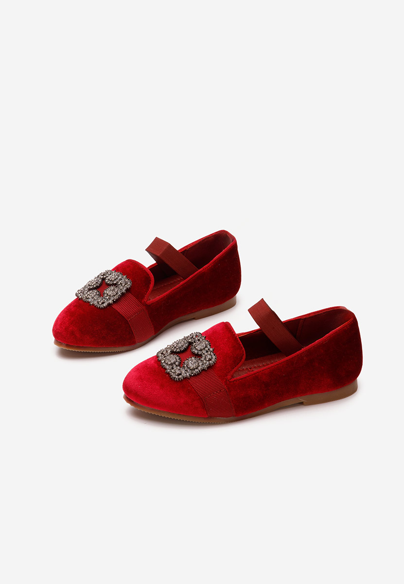 Pantofi fete Analina rosii