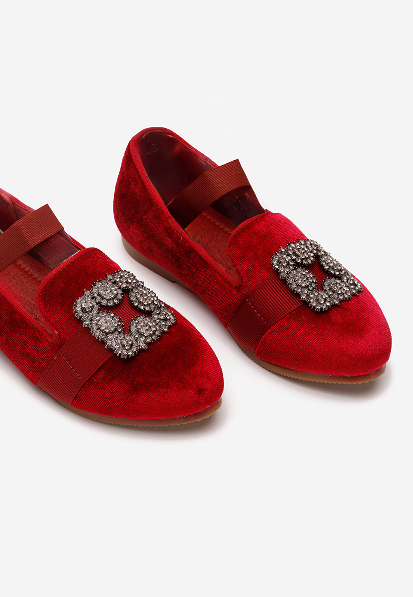 Pantofi fete Analina rosii